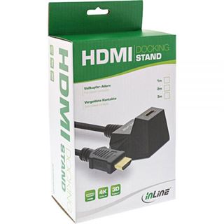 2.00m InLine HDMI2.0 Verlängerungskabel High-Speed mit Ethernet