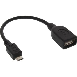 (€32,67*/1m) 0.15m InLine USB2.0 Anschlusskabel USB A Buchse auf