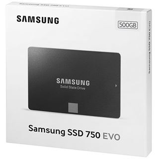 500GB Samsung 750 Evo 2.5" (6.4cm) SATA 6Gb/s TLC Toggle