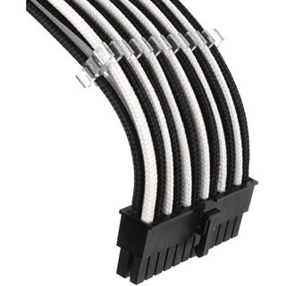 Phanteks Verl&auml;ngerungskabel-Set, 500mm schwarz/wei&szlig;