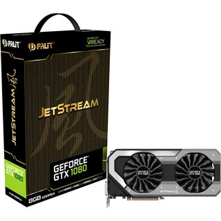 8GB Palit GeForce GTX 1080 JetStream Aktiv PCIe 3.0 x16 (Retail)