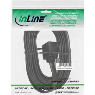 (€0,82*/1m) 6.00m InLine ISDN Verlängerungskabel RJ45
