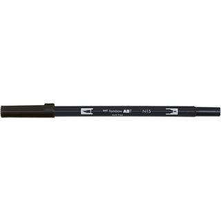 TOMBOW Doppelfasermaler "DUAL BRUSH PEN ABT", black