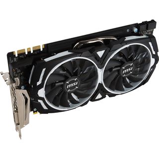 8GB MSI GeForce GTX 1080 Armor 8G OC Aktiv PCIe x16 (Retail)