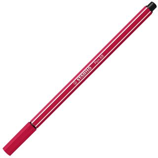 Stabilo Fasermaler Pen 68, Strichstrke: 1,0 mm, dunkelrot