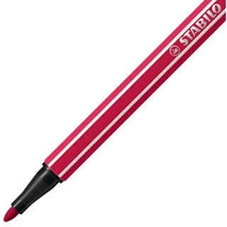 Stabilo Fasermaler Pen 68, Strichstrke: 1,0 mm, dunkelrot