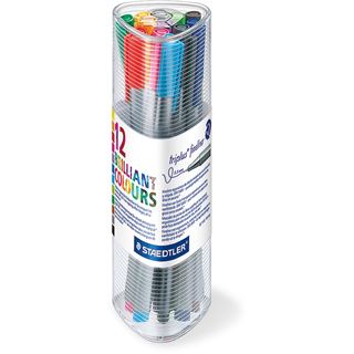 Staedtler Fineliner triplus, 12er Dreikantbox