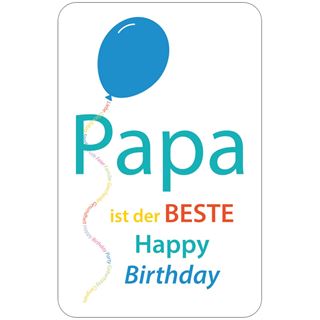 Susy Card Geburtstagskarte "Bester Papa"