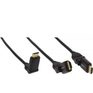 (&euro;4,45*/1m) 2.00m InLine HDMI Anschlusskabel High-Speed mit