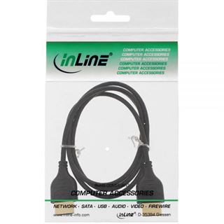 (&euro;7,90*/1m) 1.00m InLine HDMI2.0 Anschlusskabel High-Speed mit