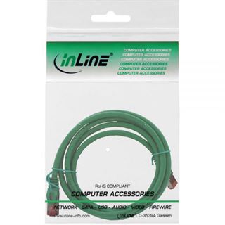 (&euro;4,90*/1m) 1.00m InLine Cat. 6 Patchkabel S/FTP PiMF RJ45