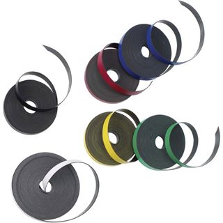 Nobo Magnetband, selbstklebend, 10 mm x 10 m, schwarz