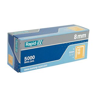 Rapid Heftklammern 13/8, verzinkt, Inhalt: 5.000 St&uuml;ck