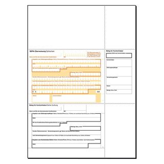 sigel Bankformular "PC-SEPA-Überweisung", DIN A4
