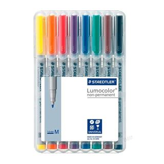 Staedtler Lumocolor NonPermanent-Marker 315M, 8er Etui