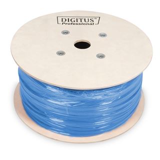 (€0,71*/1m) 305.00m Digitus Cat. 5e Verlegekabel F/UTP Grau