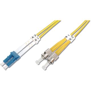 (&euro;6,90*/1m) 1.00m Digitus LWL Duplex Patchkabel 9/125 &micro;m