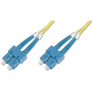 (&euro;3,95*/1m) 2.00m Digitus LWL Duplex Patchkabel 9/125 &micro;m