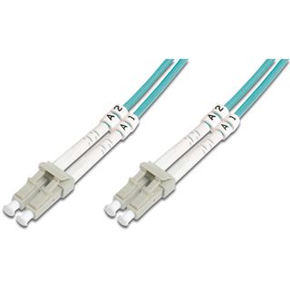 (€1,58*/1m) 5.00m Digitus LWL Duplex Patchkabel 50/125 µm