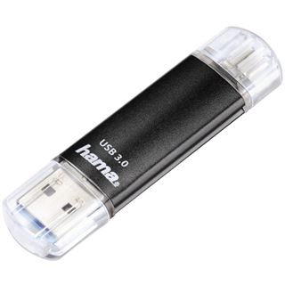 16 GB Hama Laeta Twin schwarz USB 3.0