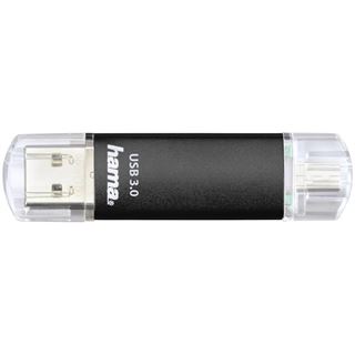 16 GB Hama Laeta Twin schwarz USB 3.0