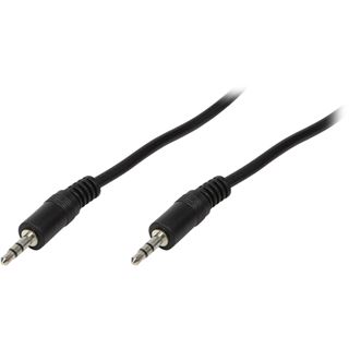 (&euro;3,90*/1m) 1.00m LogiLink Audio Anschlusskabel 3.5mm