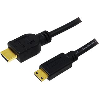 (&euro;3,95*/1m) 2.00m LogiLink HDMI Anschlusskabel High-Speed mit
