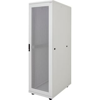 LogiLink 19" Serverschrank, 26 HE, lichtgrau (RAL7035) (S26S81G)