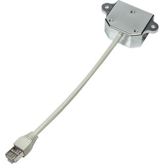 LogiLink RJ45 T-Adapter, 1 x 10/100BastT / 1 x ISDN