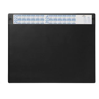DURABLE Schreibunterlage mit Jahreskalender, schwarz (7205-01)