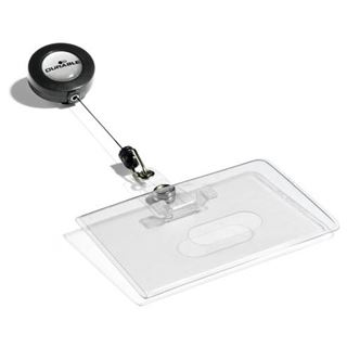 DURABLE Namensschild, aus flexiblem PVC, 85 x 54 mm