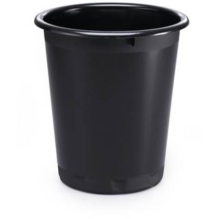 DURABLE Papierkorb BASIC, Kunststoff, 13 Liter, schwarz