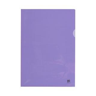 ELBA Sichthülle Premium, DIN A4, PVC, glasklar, violett, 25e