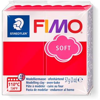 FIMO SOFT Modelliermasse, ofenh&auml;rtend, indischrot, 57 g