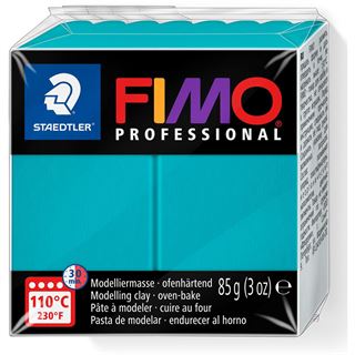 FIMO PROFESSIONAL Modelliermasse, ofenhärtend, türkis, 85 g