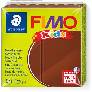 FIMO kids Modelliermasse, ofenhärtend, braun, 42 g