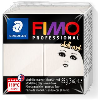 FIMO PROFESSIONAL Modelliermasse doll art, porzellan, 85 g