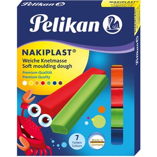 Pelikan hochwertige Wachsknete Nakiplast 196/7, sortiert