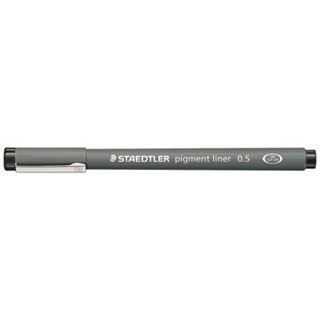 STAEDTLER Pigmentliner, schwarz, Strichst&auml;rke: 0,5 mm
