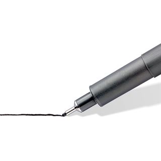 STAEDTLER Pigmentliner, schwarz, Strichstärke: 0,3 mm