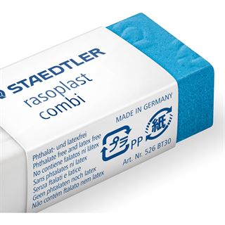 STAEDTLER Kunststoff-Radierer rasoplast combi BT30