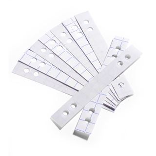 DURABLE Lochverstärkerungsstreifen, selbstklebend