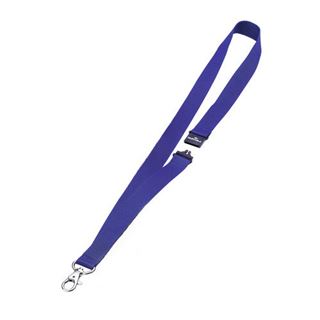 DURABLE Textilband 20, mit Sicherheitsverschlu&szlig;, dunkelblau