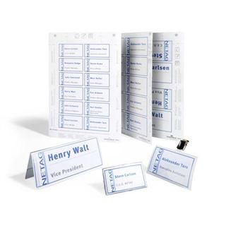 DURABLE Einsteckschilder f&uuml;r Namensschilder, 75 x 40 mm