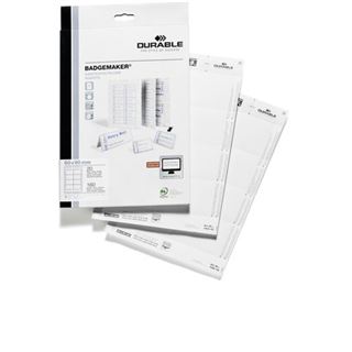 DURABLE Einsteckschilder f&uuml;r Namensschilder, 90 x 60 mm