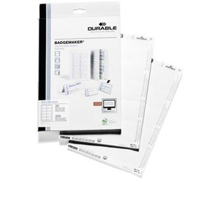 DURABLE Einsteckschilder f&uuml;r Namensschilder, 90 x 54 mm