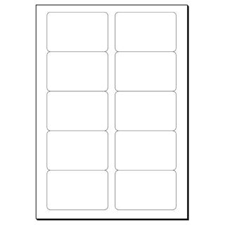 sigel PC-Visitenkarten, 85 x 55 mm, 225 g/qm, hochwei&szlig; (LP799)