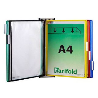 Tarifold tdisplay Wandsichttafelsystem Metall, best&uuml;ckt