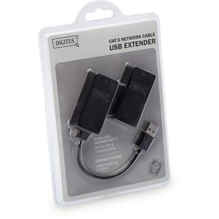 DIGITUS USB 1.1 Extender-Set, Sende- und Empfangseinheit