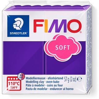 FIMO SOFT Modelliermasse, ofenhärtend, pflaume, 57 g